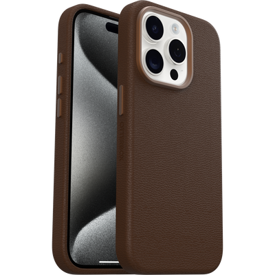 iPhone 15 Pro Funda Symmetry Series Cactus Leather para MagSafe