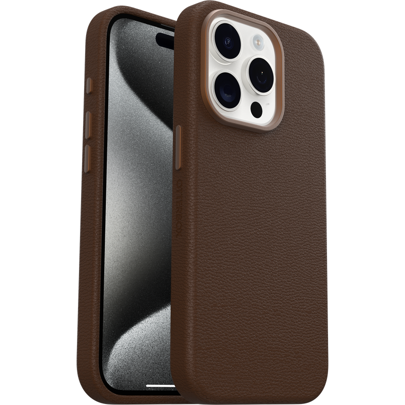 product image 1 - iPhone 15 Pro Funda Symmetry Series Cactus Leather para MagSafe