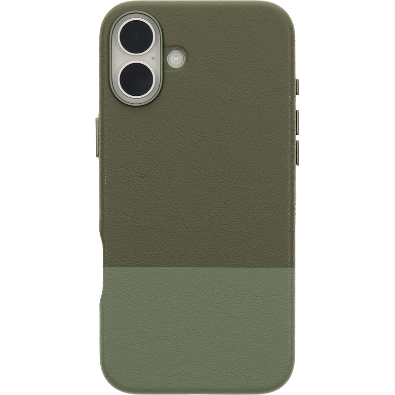 product image 2 - iPhone 16 Plus Custodia Statement Series Cactus Leather per MagSafe