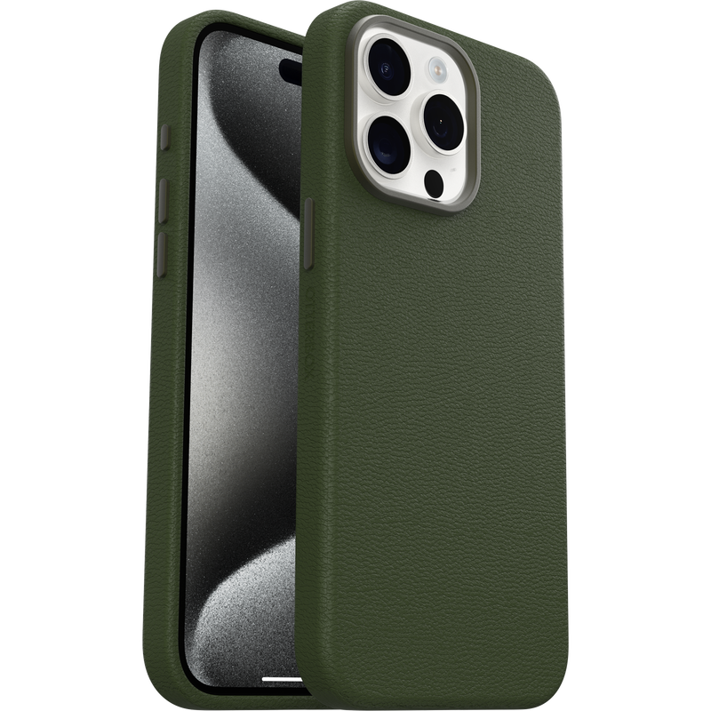 product image 1 - iPhone 15 Pro Max Funda Symmetry Series Cactus Leather para MagSafe