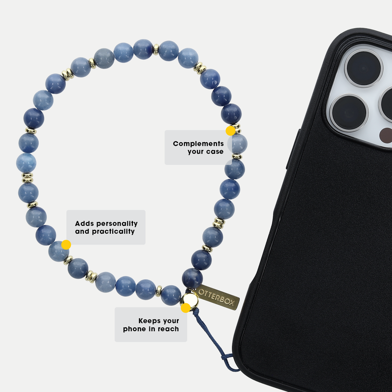 product image 3 - Funda con accesorio de gancho OtterBox Cinturino da polso con perline