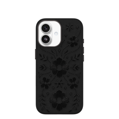 iPhone 17 H&uuml;lle | Symmetry Series Cactus Leather Embroidery