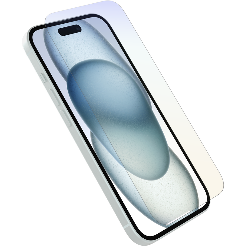 product image 1 - iPhone 15 Protector de pantalla Premium Pro Glass Blue Light