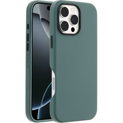 iPhone 16 Pro Max Hoesje | Symmetry Series Cactus Leather voor MagSafe