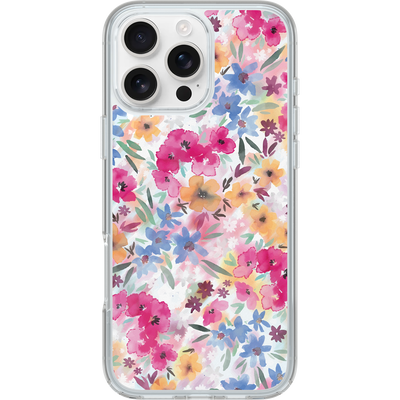 Coque iPhone 16 Pro Max | Symmetry Series Clear pour MagSafe Confetti of Blossoms