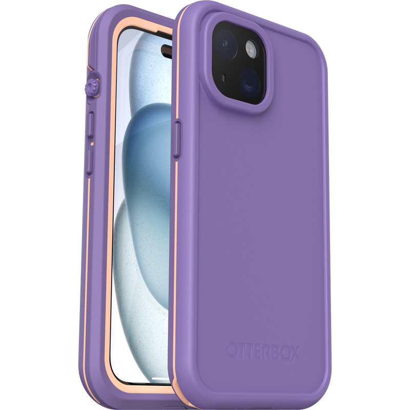 product image 1 - Coque Étanche à l’eau iPhone 15 OtterBox Frē Series pour MagSafe