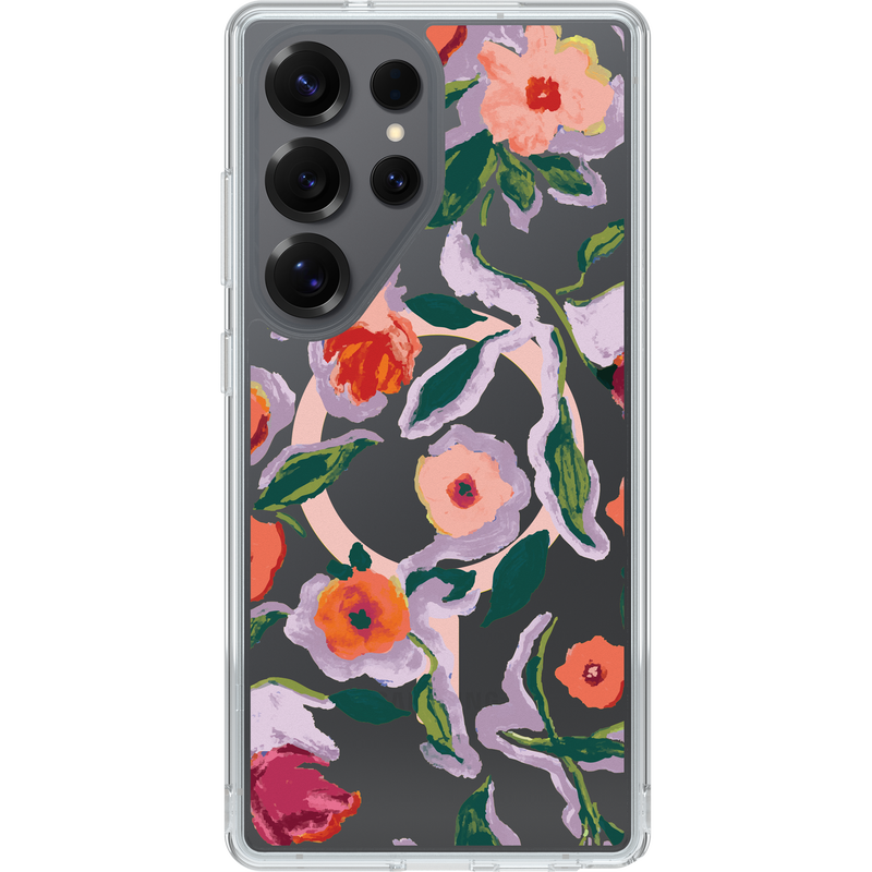 product image 1 - Coque Galaxy S25 Ultra Symmetry Series Clear pour Magnets Confetti of Blossoms