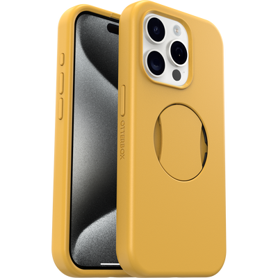 iPhone 15 Pro Funda | OtterBox OtterGrip Symmetry Serie para MagSafe