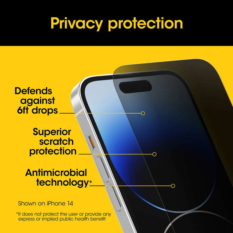 product image 4 - iPhone 15 Plus Protector de pantalla Premium Pro Glass Blue Light