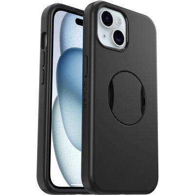 iPhone 15 Coque | OtterBox OtterGrip Symmetry Series Series pour MagSafe