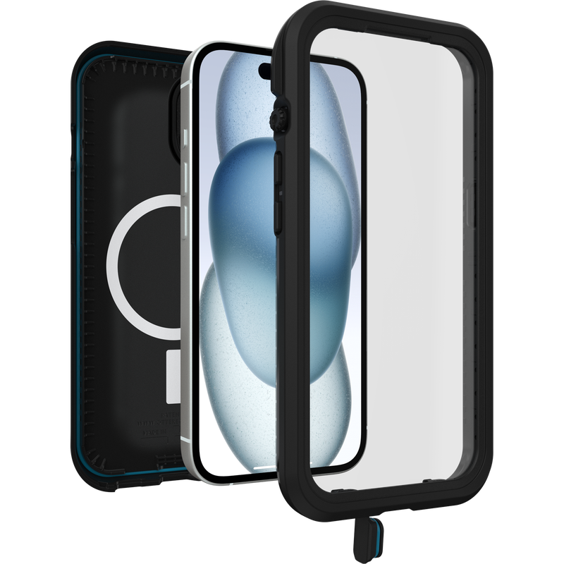 product image 3 - iPhone 15 Funda Impermeable OtterBox Frē Series para MagSafe
