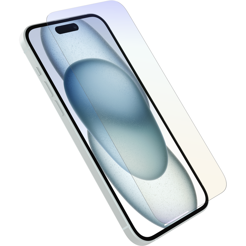 product image 1 - iPhone 15 Plus Protector de pantalla Premium Pro Glass Blue Light