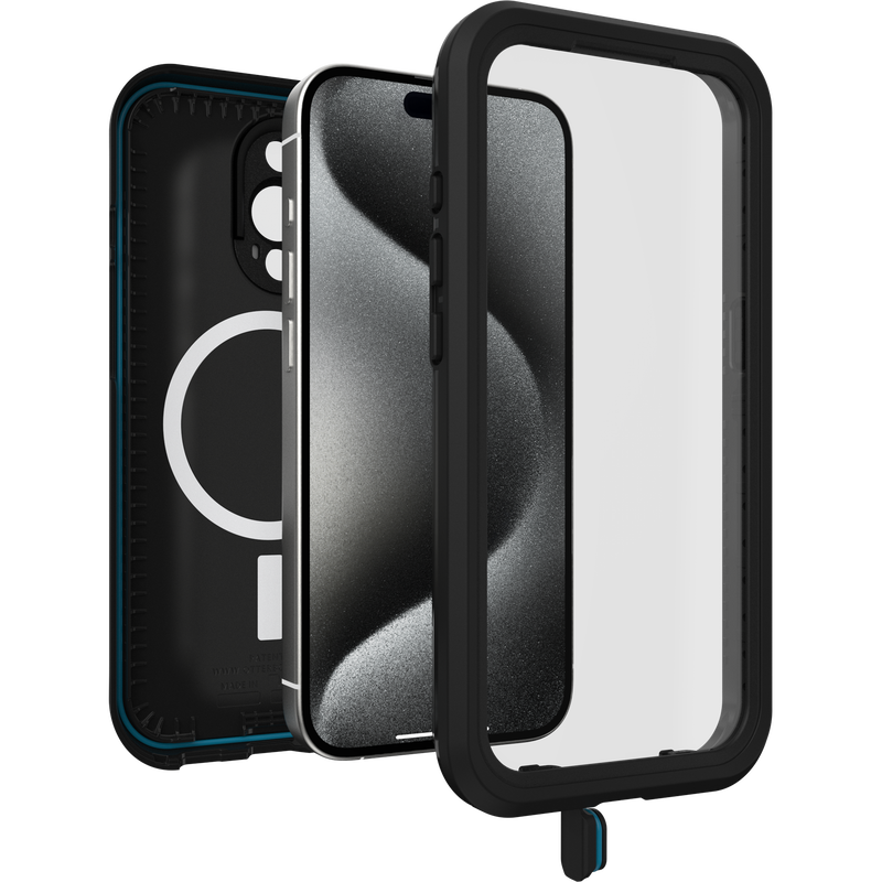 product image 3 - Coque Étanche à l’eau iPhone 15 Pro OtterBox Frē Series pour MagSafe