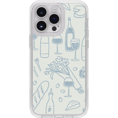 iPhone 14 Pro Max Funda | Symmetry Series Clear Colección Paris
