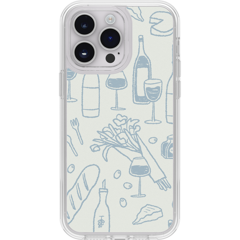 product image 1 - iPhone 14 Pro Max Funda Symmetry Series Clear Colección Paris