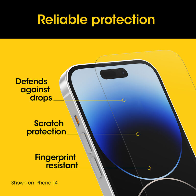 product image 4 - iPhone 15 Pro Max Protector de pantalla OtterBox Glass