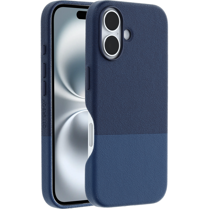 product image 1 - iPhone 16 Hoesje Statement Series Cactus Leather voor MagSafe
