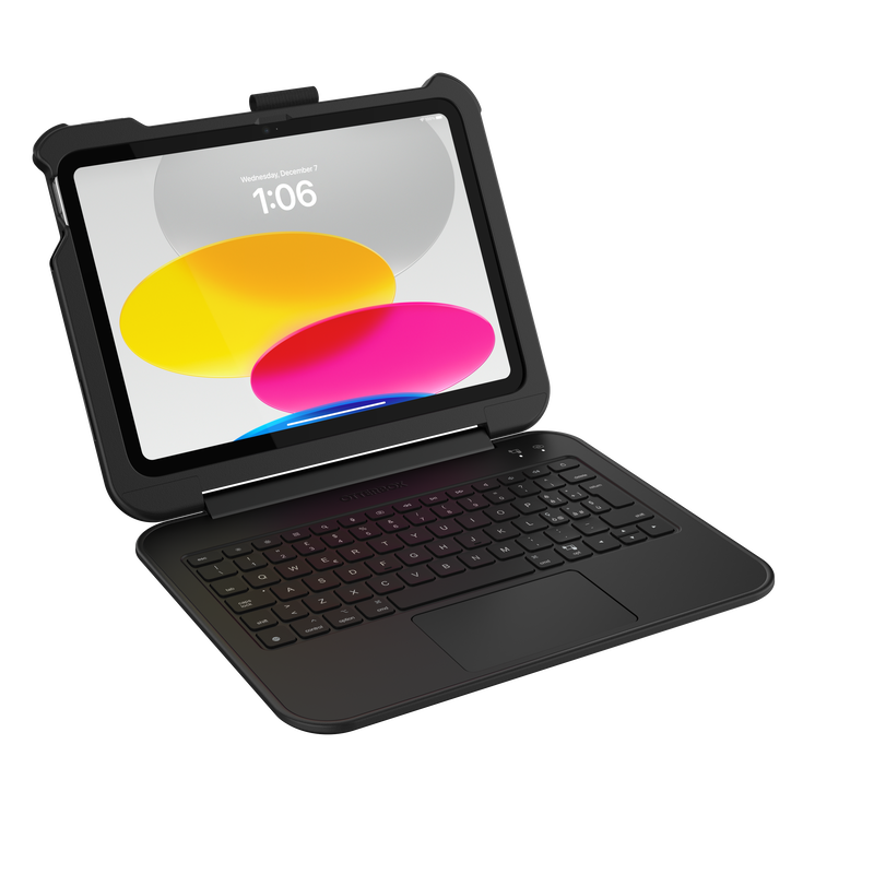 product image 1 - Coque iPad (A16/10e gén) Achiever Series Keyboard 360