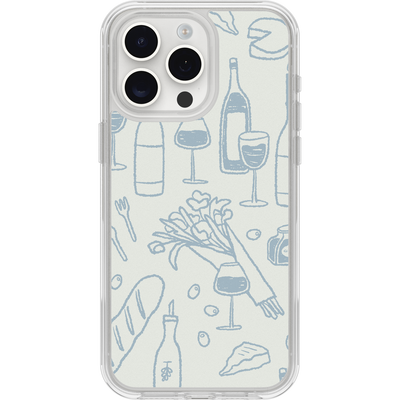 iPhone 15 Pro Max Funda | Symmetry Series Clear Colección Paris