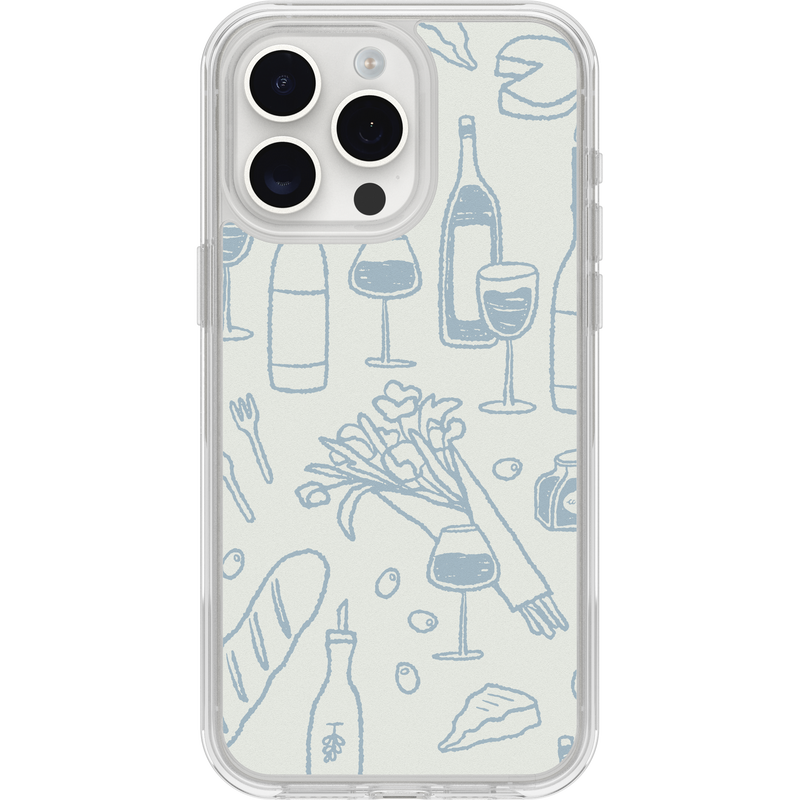 product image 1 - iPhone 15 Pro Max Funda Symmetry Series Clear Colección Paris
