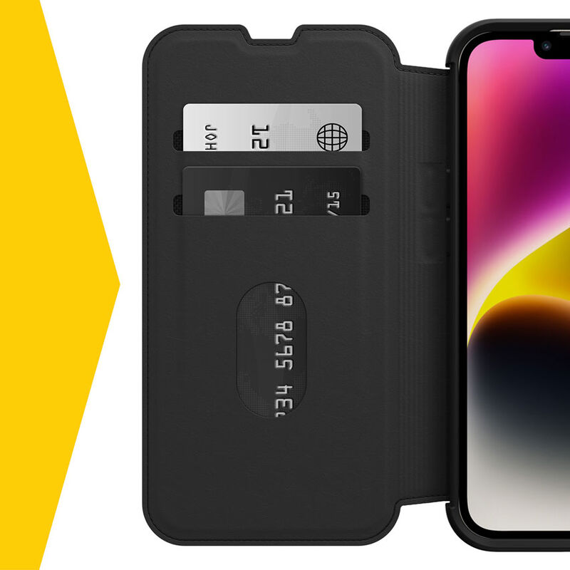 product image 2 - iPhone 16e y iPhone 14 Funda Strada Series Folio Funda