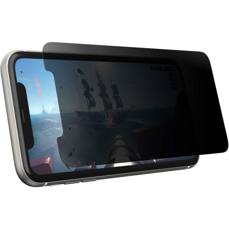 product image 1 - iPhone 11 Screenprotector Gaming Glass Privacy Guard
