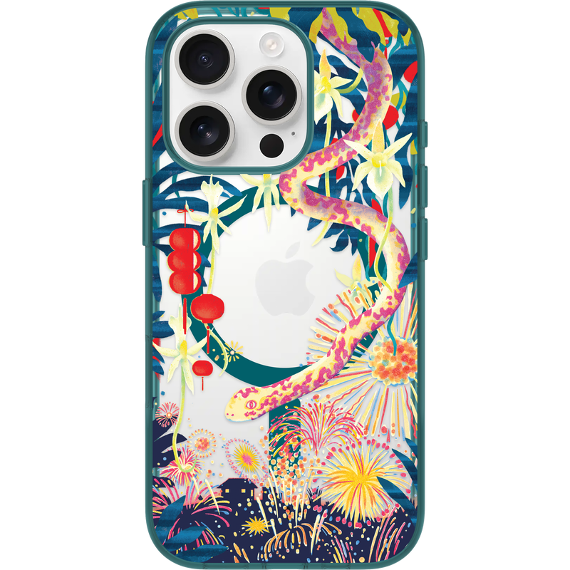 product image 2 - iPhone 16 Pro Funda Lumen Series Lunar New Year con Camera Control