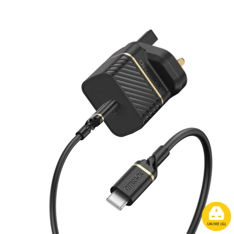 product image 1 - USB-C naar USB-C 20W Wandlader + Kabel Fast Charge | Superieure Kit