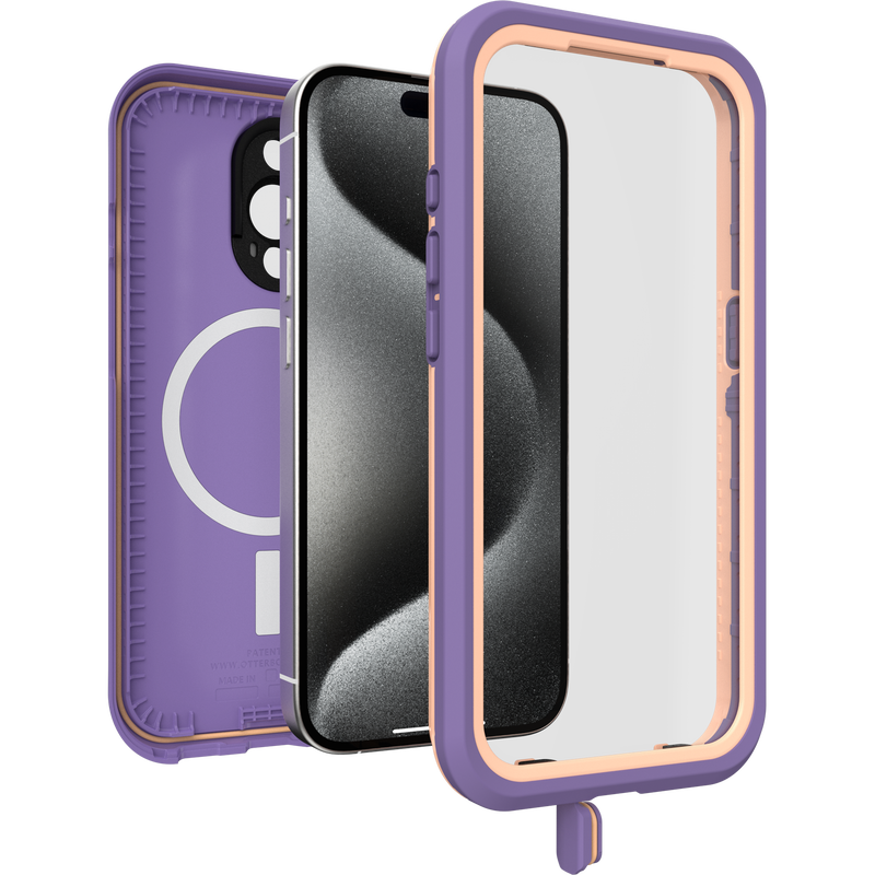 product image 3 - Coque Étanche à l’eau iPhone 15 Pro OtterBox Frē Series pour MagSafe