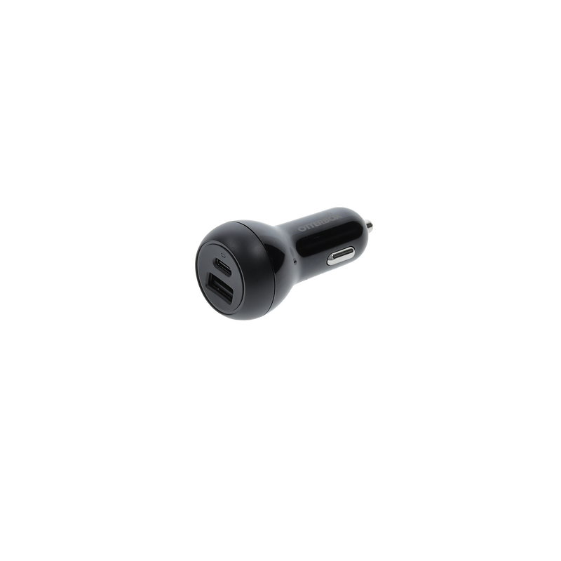product image 1 - Fast Charge Dual Port Car Charger 32W USB-C 20W and USB-A 12W