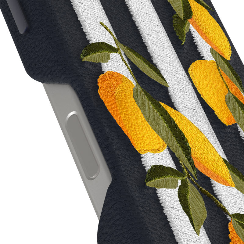 product image 3 - iPhone 16 Hülle Symmetry Series Cactus Leather Embroidery