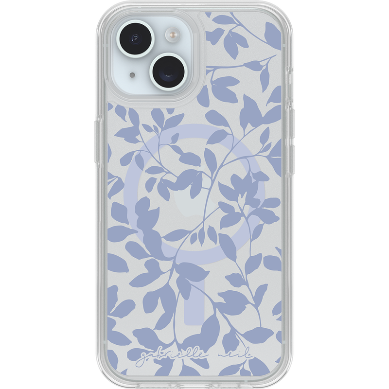 product image 1 - Coque iPhone 13, iPhone 14 et iPhone 15 Symmetry Series Clear pour MagSafe Gabrielle Neil Collection