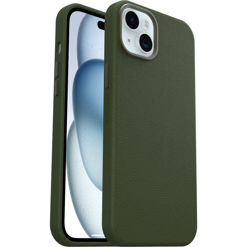product image 1 - iPhone 15 Plus Funda Symmetry Series Cactus Leather para MagSafe