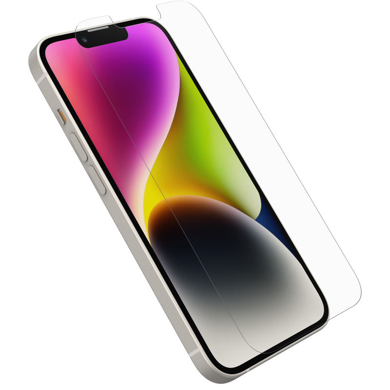product image 1 - iPhone 16e y iPhone 14/13 Pro/13 Protector de pantalla Premium Glass Antimicrobiano