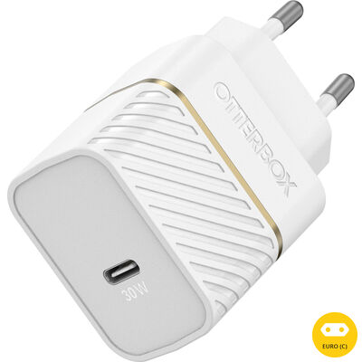 USB-C Fast Charge Wall Charger, 30W