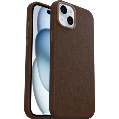 iPhone 15 Plus Funda Symmetry Series Cactus Leather para MagSafe