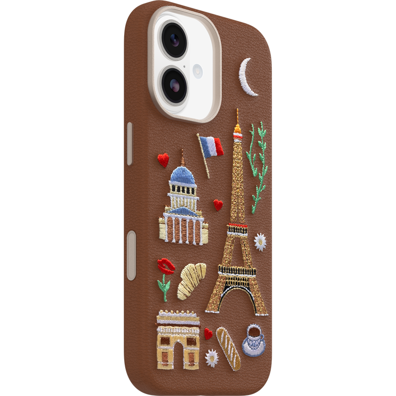 product image 2 - Coque iPhone 17 Symmetry Series Cactus Leather Embroidery