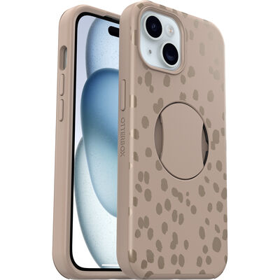 iPhone 15 Coque | OtterBox OtterGrip Symmetry Series Series pour MagSafe