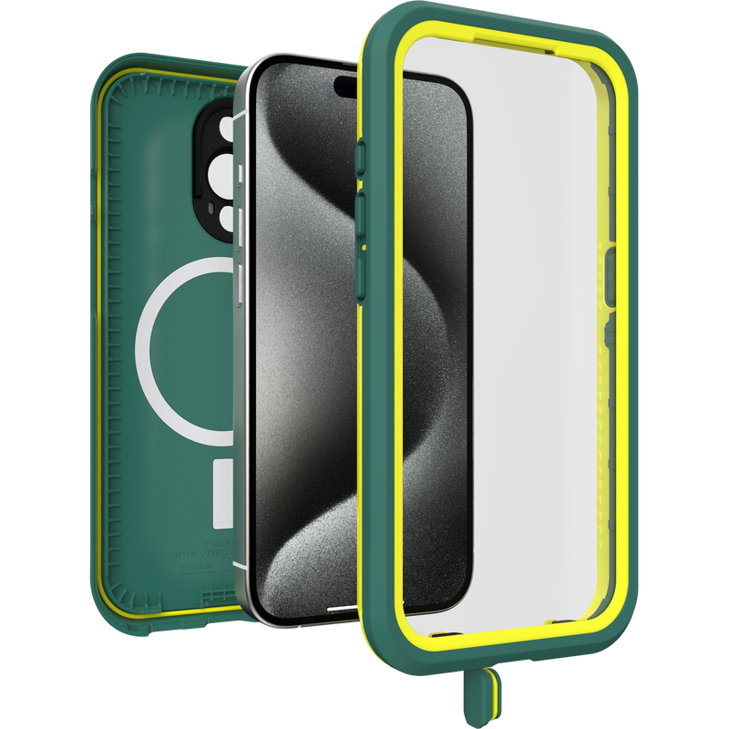 product image 3 - iPhone 15 Pro Funda Impermeable OtterBox Frē Series para MagSafe