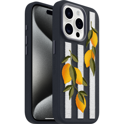 iPhone 15 Pro Max Skal | Symmetry Series Cactus Leather Embroidery