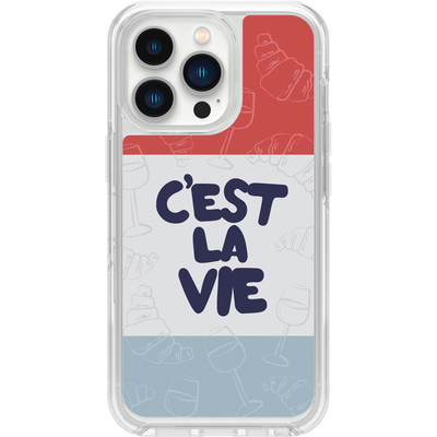 iPhone 13 Pro Funda | Symmetry Series Clear Colección Paris
