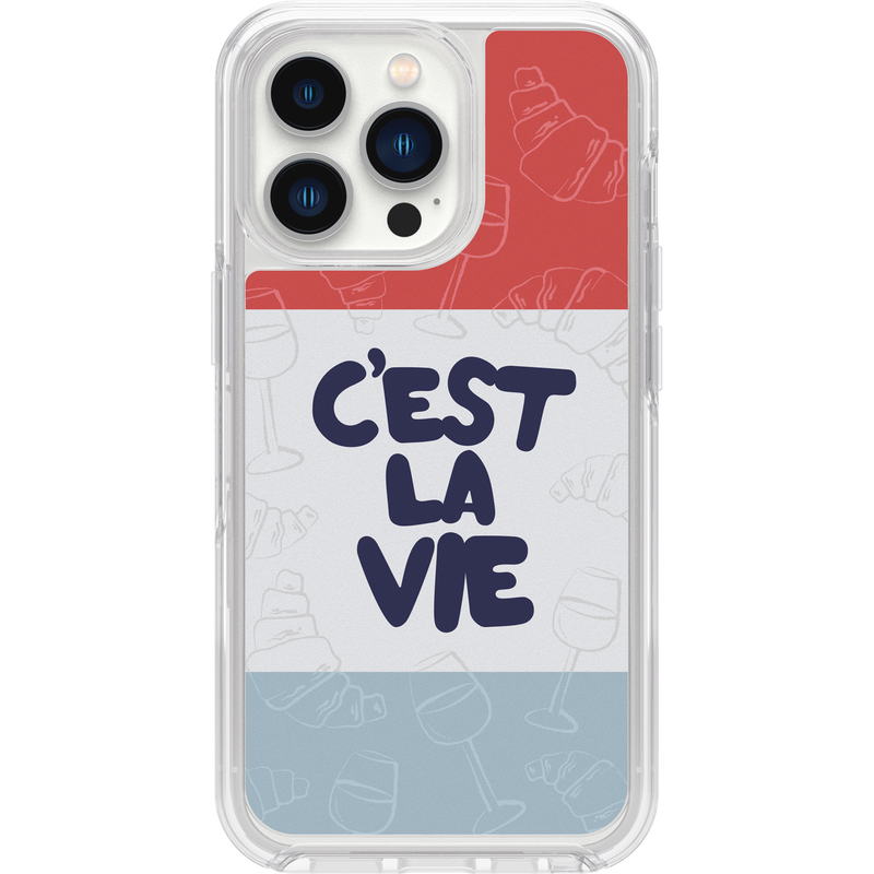 product image 1 - iPhone 13 Pro Funda Symmetry Series Clear Colección Paris