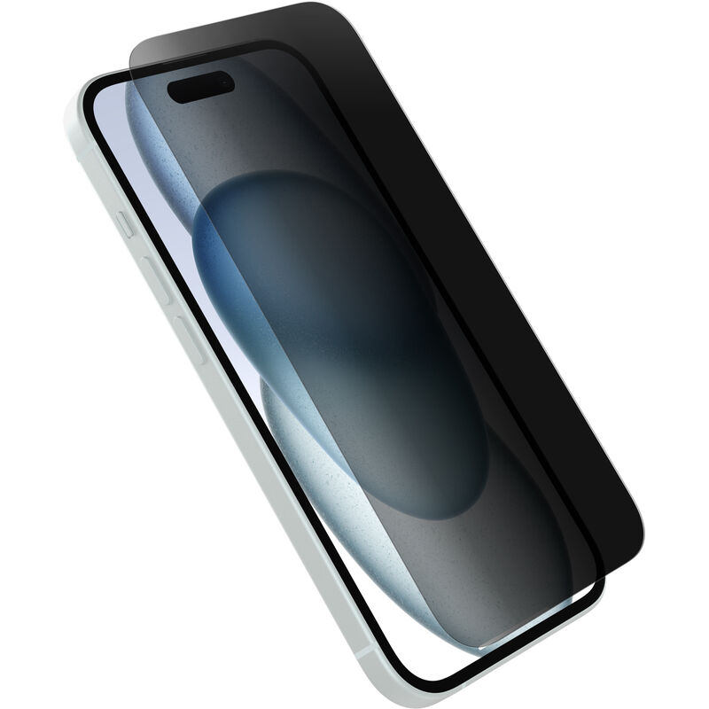 product image 1 - Protecteur d'écran iPhone 15 Premium Pro Glass Privacy Guard