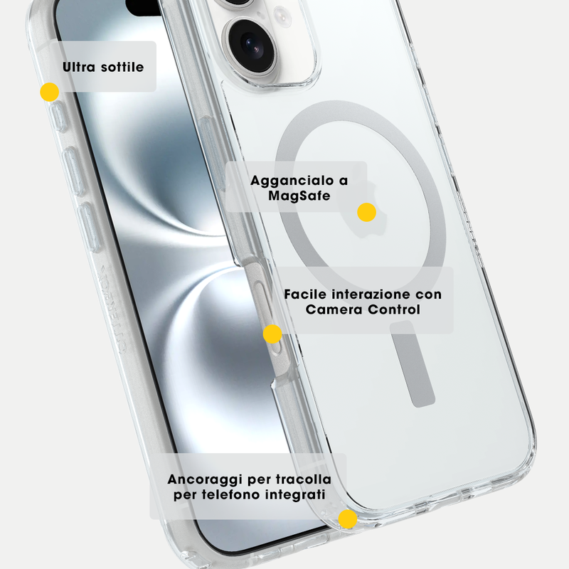 product image 4 - iPhone 16 Pro Custodia Symmetry Series per MagSafe